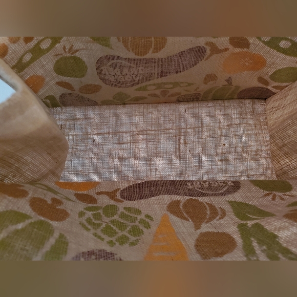 2 large Trader Joe's brown canvas, jute grocery tote reuseable bags - Picture 10 of 12